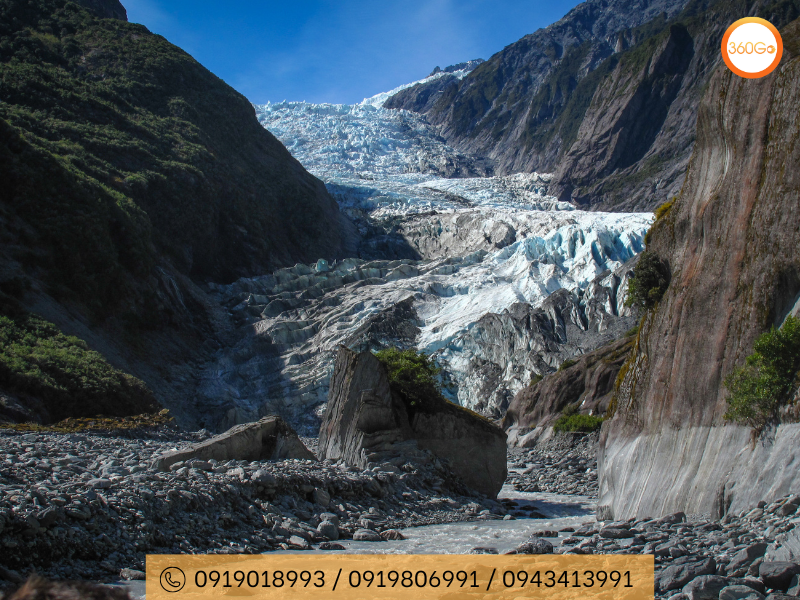 Franz Josef Glacier - Dòng sông băng - Du lịch 360Go